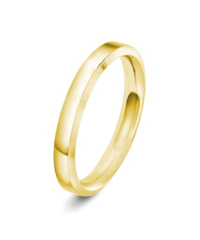 Christophersen Gult Gull Ring alli u/diam 3,3mm