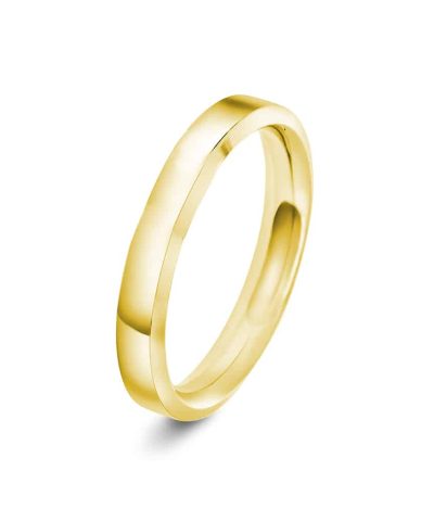 Christophersen Gult Gull Ring all. u/diam 3,5mm