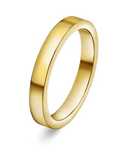 Delta, gult gull, gultgull, allianse uten sten, allianse u sten