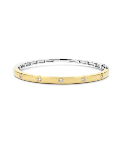 Ti Sento Classic Zirconia Bangle