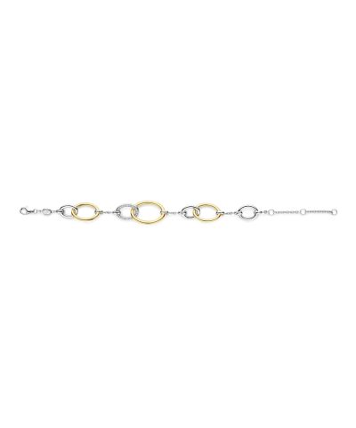 Alternative view of Ti Sento Connected Circle Bracelet