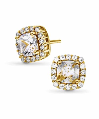 Grace øredobber i sølv med zirkonia