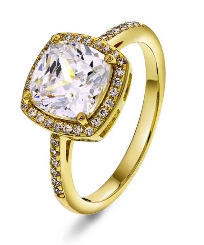 Grace ring i sølv med zirkonia