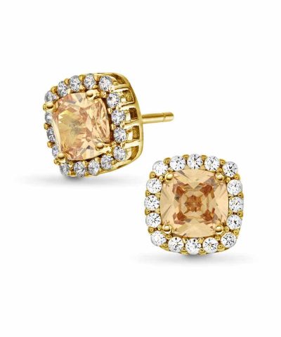 Grace øredobber i sølv med zirkonia