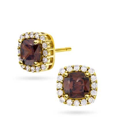 Grace øredobber i sølv med zirkonia