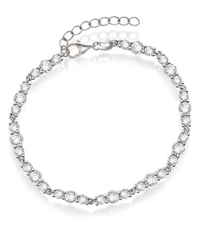 Serena armbånd i sølv med zirkonia