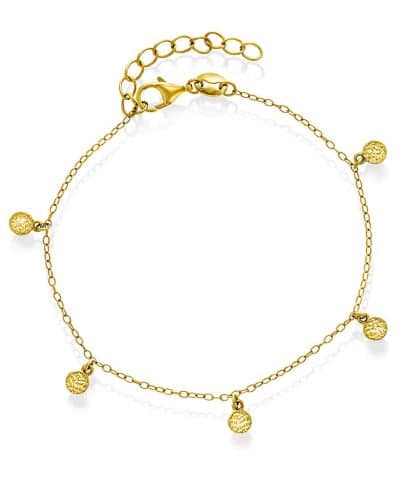 Shapes by Gulldia Mellow armbånd i sølv med charms