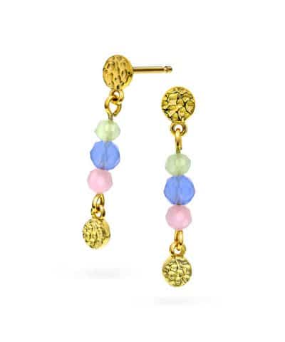 Shapes by Gulldia Fairy øredobber i sølv med krystall