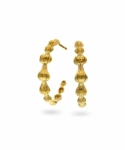 Magma øredobber i sølv