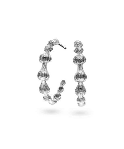 Magma øredobber i sølv