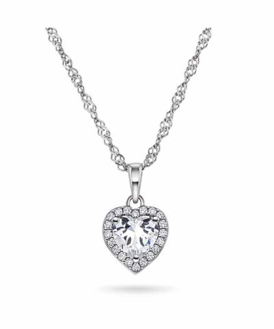 Nea smykke i sølv med zirkonia