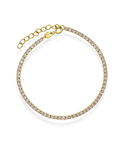 Lola armbånd i sølv med zirkonia