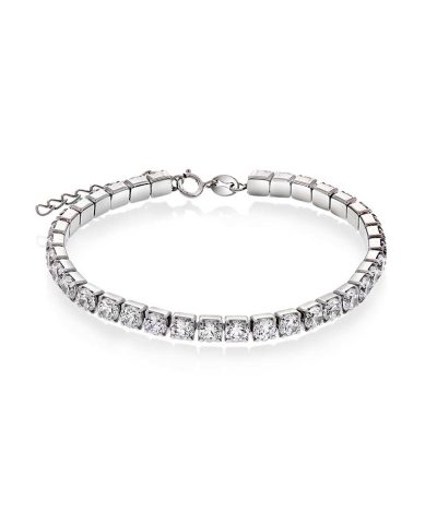 Farah armbånd i sølv med zirkonia