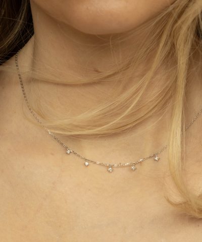 Alternative view of Oasis smykke i sølv med zirkonia