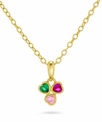 Smykke i sølv med zirkonia