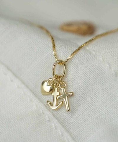 Alternative view of Smykke i sølv tro håp kjærlighet