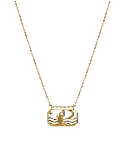 Zodiac Aquarius Necklace 20. Jan - 18. Feb
