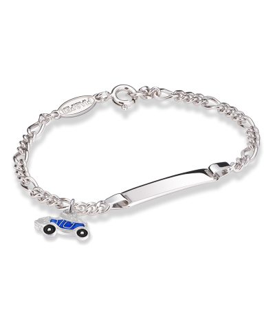 Pia&Per ID - ARMBÅND M/ 1 BLÅ BIL