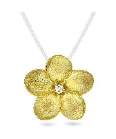 Anheng i gull m/dia. 0,05 WSI, blomst