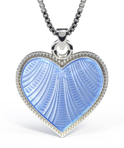 Pia&Per ANHENG,HJERTE BLÅ