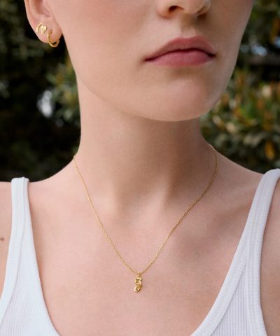 Alternative view of G Alfabetet Halskjette