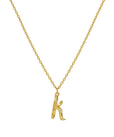 K Alfabetet Halskjette