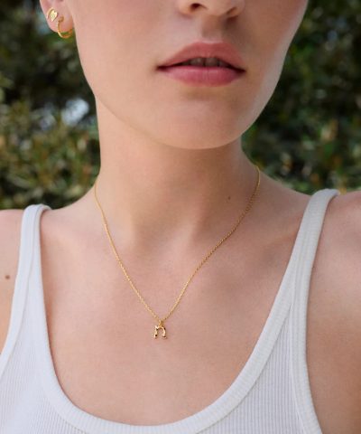 Alternative view of N Alfabetet Halskjette