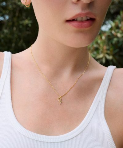 Alternative view of Q Alfabetet Halskjette