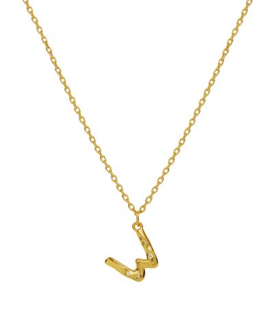 W Alfabetet Halskjette