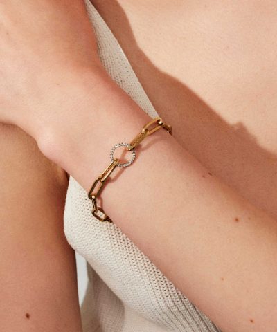 Alternative view of Armbånd i gull med 0,20ct WSI