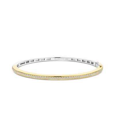 Ti Sento Classic Zirkonia Bangle Vermeil