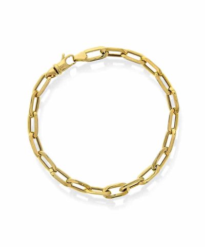 Armbånd i gull 6 mm 18 cm