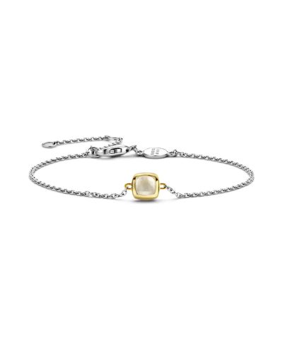 Ti Sento - Milano silver bracelet 2994MW with mother of pearl centrepiece