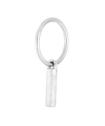 SON Rhd. sølv creoler stav 1stk