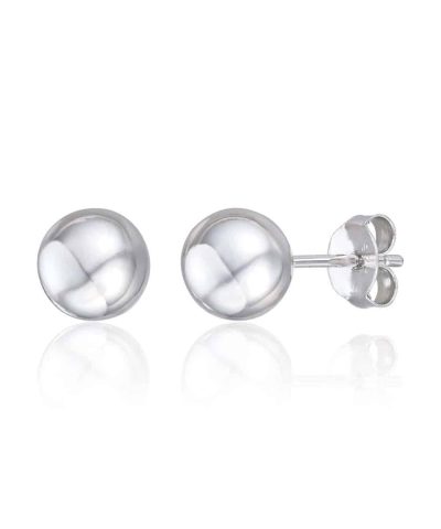 Ørestikk kule 7-5 mm i sølv