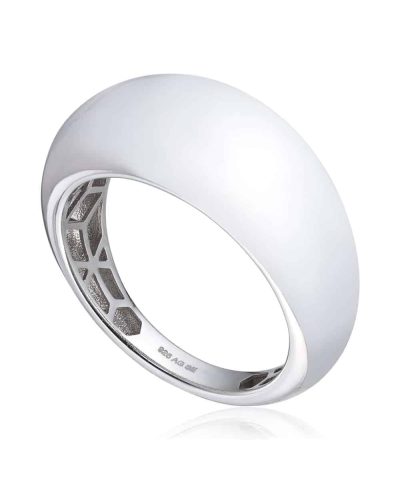 Ring "Old money" i sølv rhodinert