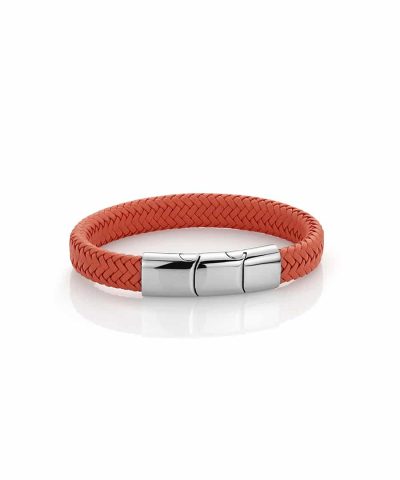 GD Mann Skinnarmbånd med stållås