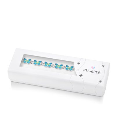 Alternative view of Pia&Per ARMBÅND S.FUGL LYS TURKIS