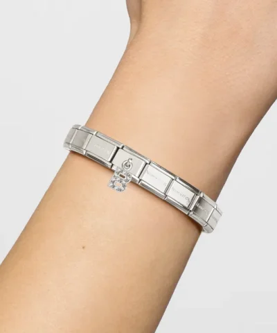 Alternative view of Composable Classic Link, CZ Letter B Pendant