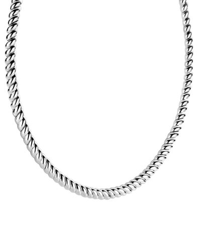 Alternative view of Ti Sento Vintage Ribbed Necklace