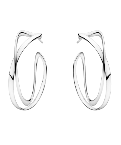 Georg Jensen Infinity Øreringer , Store