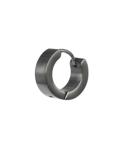 Arock wilmer ørepynt stål gunmetal 5x14mm