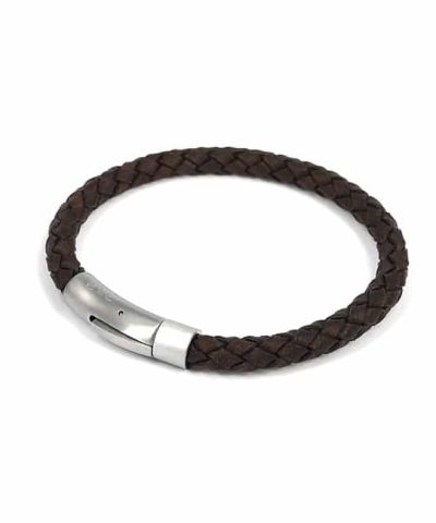 Arock armbånd 19 Izar brun stål