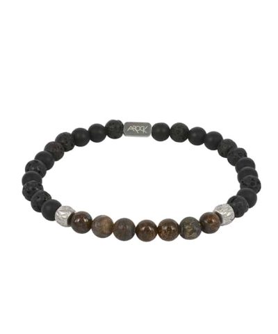 Arock armbånd Conrad 19.5 brun svart