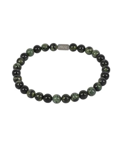 Arock Morris armbånd army green emperor stone