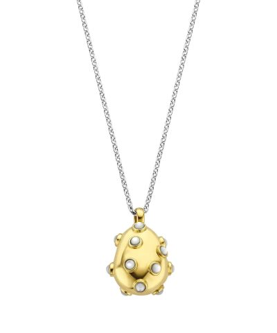 Ti Sento - Milano gold-plated silver nugget necklace 3983MW/42