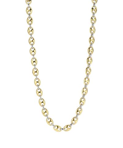 Ti Sento - Milano gold-plated silver coffee bean necklace 3985SY