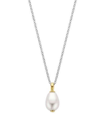 Ti Sento - Milano gold-plated silver pearl necklace 3995PW
