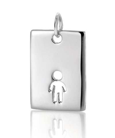 EIK Barn - 1 barn Anheng i sølv, ett barn