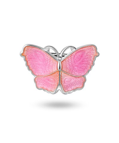 Pia&Per SOMMERFUGL NÅL ROSA